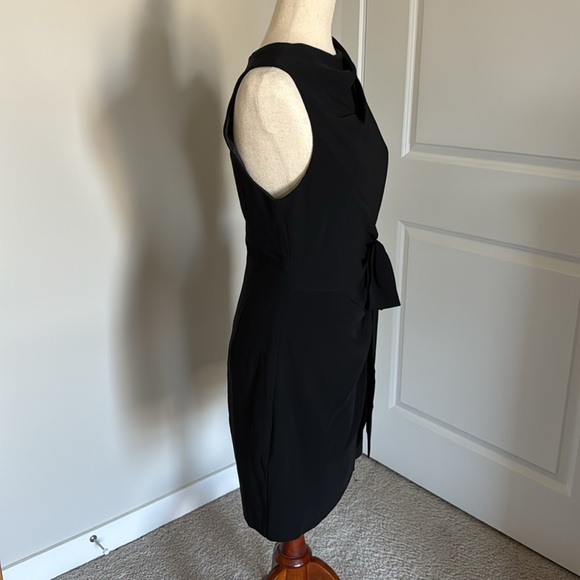 NWT Cinq a Sept Mini Nanon Dress In Black Mini size 8 - Picture 3 of 8